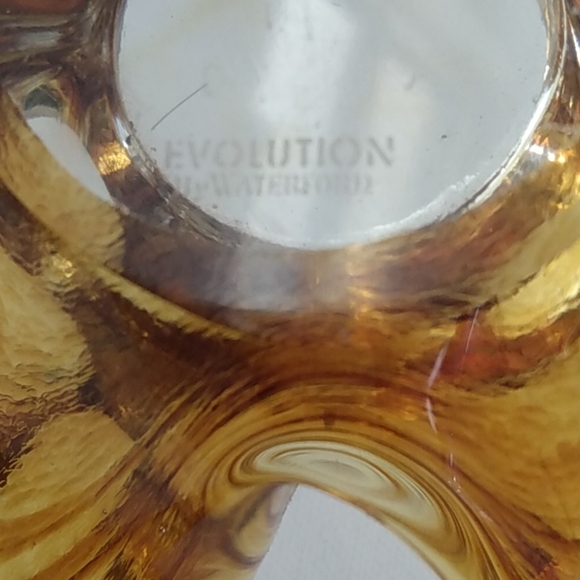 WATERFORD EVOLUTION Blown Glass SERIES CRYSTAL STARFISH Hand-made Stamped Neiman - Picture 4 of 7